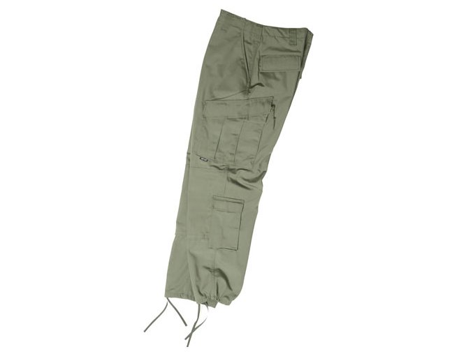 Kalhoty US typ ACU rip-stop ZELENÉ (velikost L)