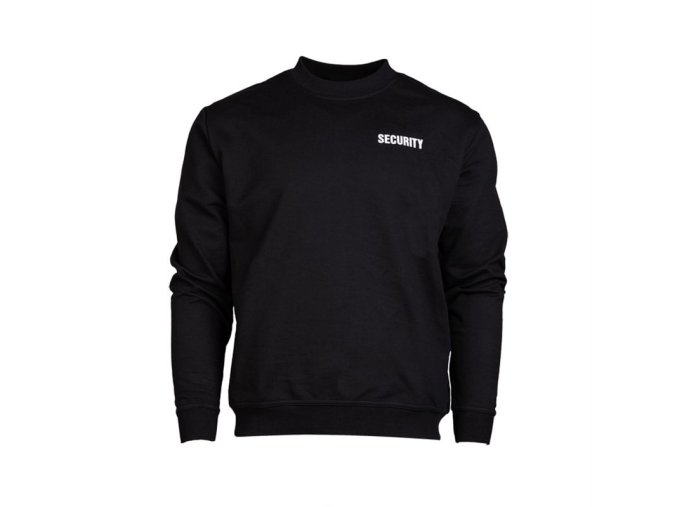 Mikina s nápisem SECURITY ČERNÁ (velikost 3XL)