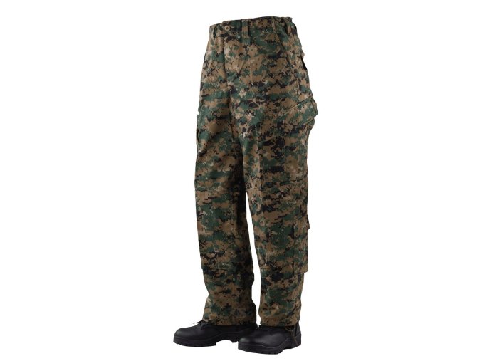 Kalhoty TRU P/C rip-stop DIGITAL WOODLAND (velikost M-L)