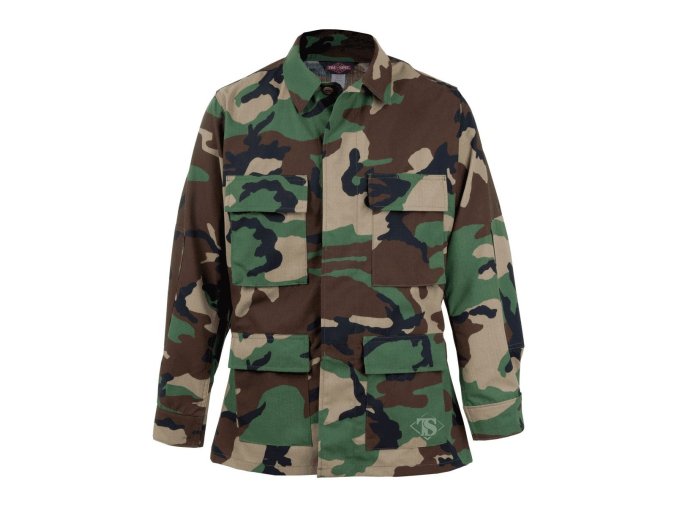 Blůza US typ BDU N/C rip-stop WOODLAND (velikost L-L)