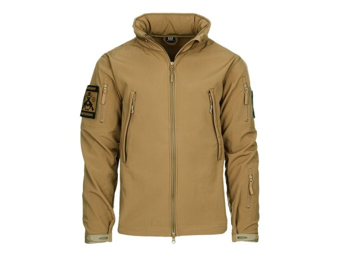 Bunda TACTICAL 101 INC Softshell PÍSKOVÁ (velikost L)