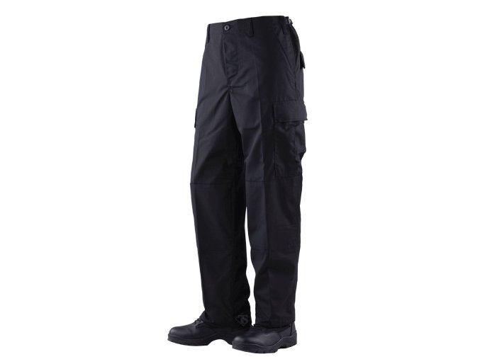 Kalhoty BDU P/C rip-stop ČERNÉ (velikost XXL-L)