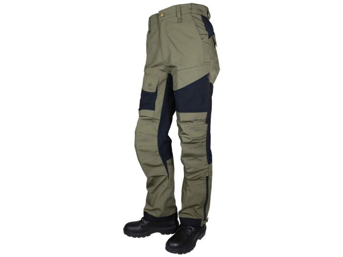 Kalhoty 24-7 XPEDITION ZELENÉ/ČERNÉ (velikost 40-32)