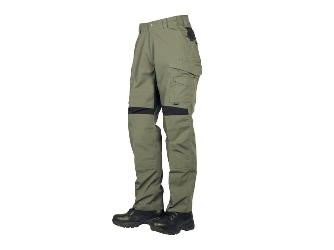 Kalhoty 24-7 SERIES® PRO FLEX rip-stop ZELENÉ/ČERNÉ (velikost 42-34)