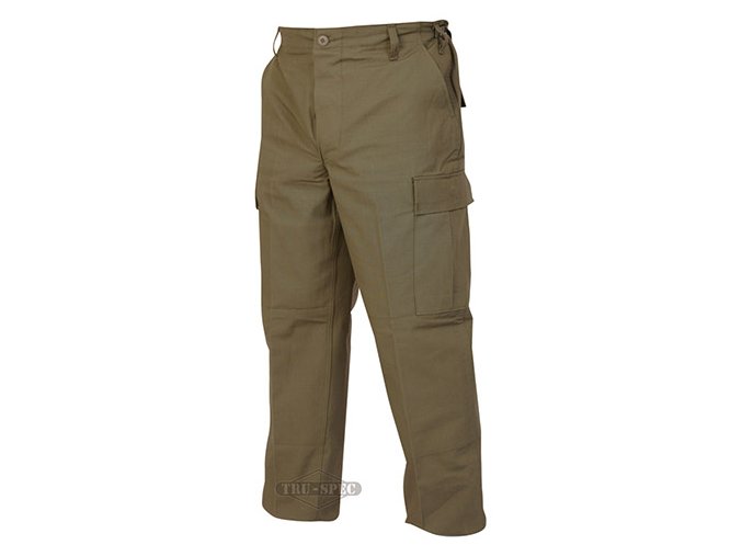 Kalhoty BDU rip-stop ZELENÉ (velikost 3XL-R)