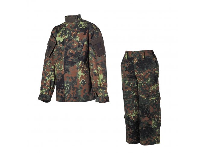 Komplet dětský maskovaný střih ACU FLECKTARN