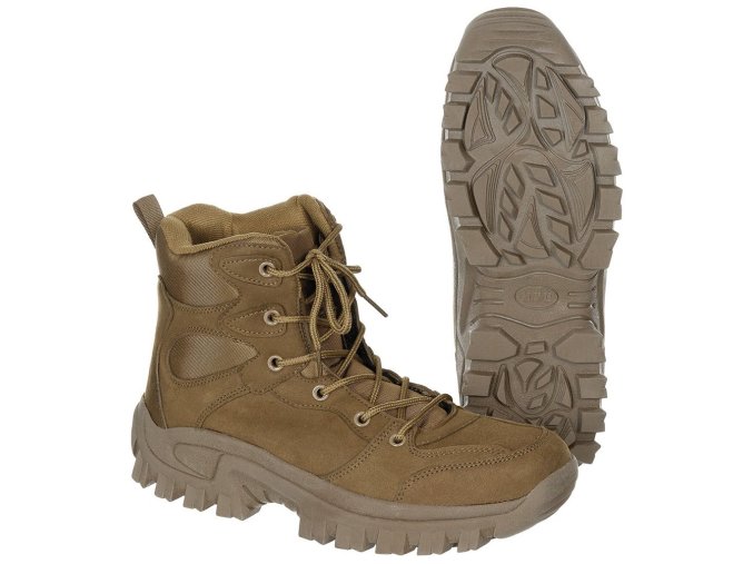 Boty COMMANDO kotníkové COYOTE (velikost 40)