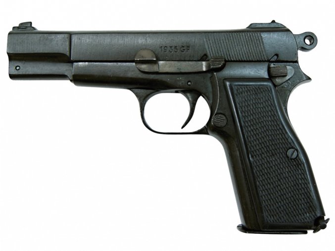 Replika Pištoľ Browning HP35, Belgicko 1935