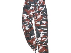Kalhoty US BDU POLY polní REDCAMO (velikost L)