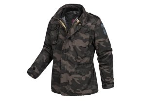 Bunda US M65 REGIMENT s vložkou BLACK CAMO (velikost 5XL)