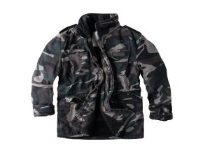 Bunda PARATROOPER Vintage zimní BLACK CAMO (velikost XL)