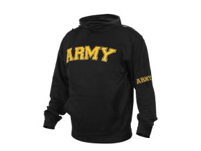 Mikina ARMY s kapucí ČERNÁ (velikost L)