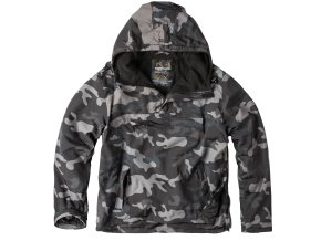 Bunda WINDBREAKER BLACK CAMO (velikost 3XL)