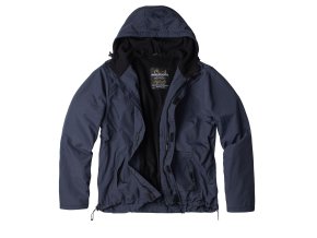 Bunda WINDBREAKER ZIPPER MODRÁ NAVY (velikost S)