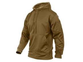 Mikina CONCEALED CARRY s kapucí COYOTE BROWN (velikost 3XL)