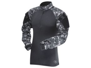 Košile taktická COMBAT TRU 1/4 ZIP URBAN DIGITAL/ČERNÁ (velikost XS-R)