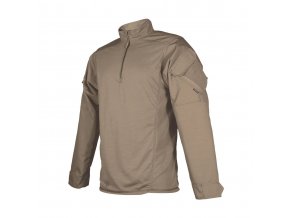 Košile taktická URBAN FORCE TRU 1/4 ZIP KHAKI vel.3XL-R