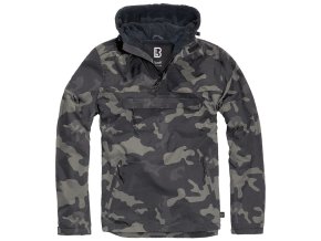 Bunda větrovka s kapucí WINDBREAKER NIGHT CAMO (velikost 3XL)