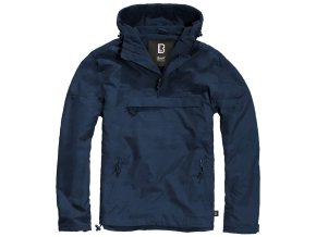 Bunda větrovka s kapucí WINDBREAKER MODRÁ (velikost 3XL)