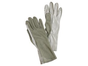 Rukavice pilotní NOMEX ZELENÉ (velikost XS)