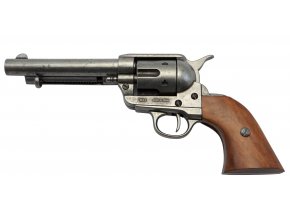 Replika revolver Colt Peacemaker 5,5", nikl, USA 1873