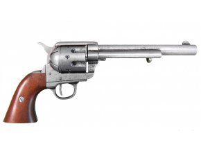 Replika Revolver ráže 45, USA 1873 , 7 1/2" nikl