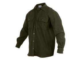 Košile dřevorubecká FLANNEL ZELENÁ (velikost L)