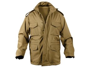 Bunda US M65 SOFTSHELL COYOTE (velikost L)