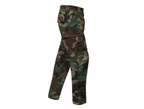 Kalhoty BDU bavlna rip-stop WOODLAND (velikost 3XL)