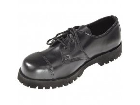 Topánky BOOTS & BRACES 3 dierkové kožené Čierne veľ. 37 (3)