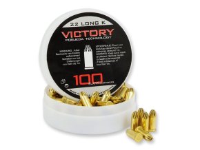 Startovací náboje 6mm Long revolver 100ks Pobjeda Victory