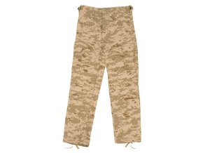 Kalhoty dětské BDU DIGITAL DESERT (velikost L)