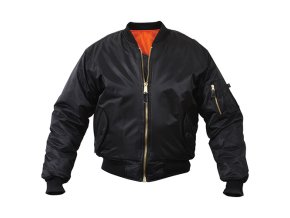 Bunda ULTRA FORCE MA1 FLIGHT ČERNÁ (velikost 10XL)