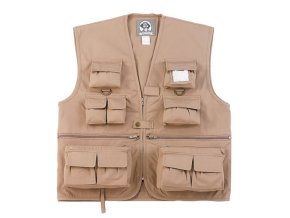 Vesta dětská UNCLE MILTY TRAVEL KHAKI (velikost L)