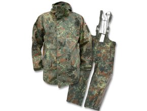 Komplet BW nepromokavý FLECKTARN použitý (velikost 1)