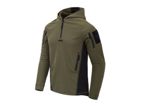 Mikina RANGE TOPCOOL OLIVE GREEN/ČERNÁ (velikost 3XL)