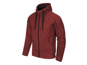 Mikina COVERT TACTICAL ČERVENÁ MELANŽ (velikost 3XL)