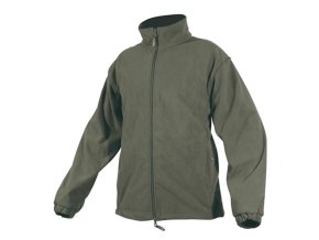 Bunda FLEECE s membránou voděodolná ZELENÁ (velikost S)