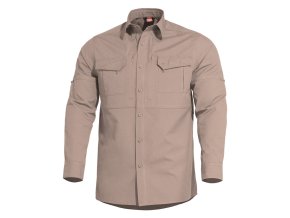 Košile taktická PLATO KHAKI (velikost 3XL)