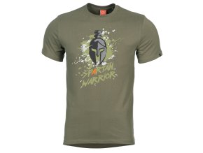 Triko SPARTAN WARRIOR ZELENÉ (velikost 3XL)