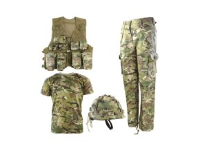 Komplet dětský taktický ARMY COMBO BTP (velikost 11-12)