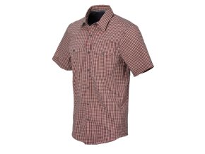 Košile COVERT CONCEALED CARRY DIRT RED CHECKERED (velikost L)