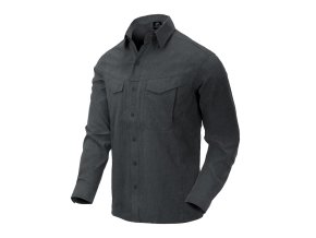 Košile DEFENDER Mk2 dl. rukáv ČERNO/ŠEDÁ MELANŽ (velikost 3XL)