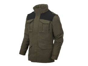 Bunda COVERT M65 TAIGA GREEN/ČERNÁ (velikost 3XL)