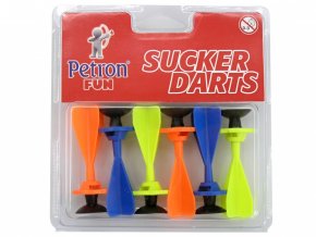 Šipky Petron Toy 106/02 s přísavkou 6ks