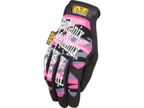 Rukavice dámské MECHANIX ORIGINAL PINK CAMO (velikost L)