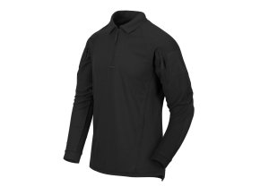 Triko RANGE POLO dlouhý rukáv ČERNÉ (velikost 3XL)