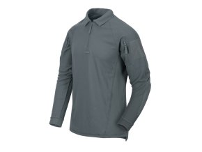 Triko RANGE POLO dlouhý rukáv SHADOW GREY (velikost 3XL)