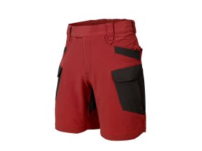 Kraťasy OTS® VersaStretch® Lite 8,5" krátké CRIMSON SKY/ČERNÉ (velikost 3XL)