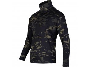 Triko TACTICAL ROLLNECK s dlouhým rukávem VCAM BLACK